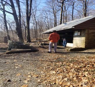 Camper-submitted photo from Gravel Springs Hut — Shenandoah National Park