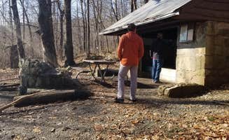 Mara F.'s photo of a dispersed camping area at Gravel Springs Hut — Shenandoah National Park near Iron Gate, VA