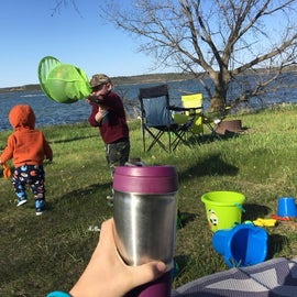 Spring camping at the Cottonwood primitives. Cool mornings and perfect temps during the day. Love enjoying my coffee with the view.