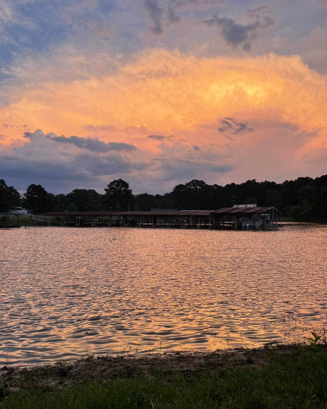 Camper-submitted photo at Huxley Bay Marina & RV Park near San Augustine, TX