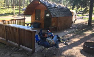 Houston B.'s photo of a cabin at Stockade South Campground — Custer State Park near Fairburn, SD