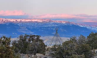 Camping near Farmhouse Field campsite: Oso Grande-Mesa view campsites, Whitewater, Colorado
