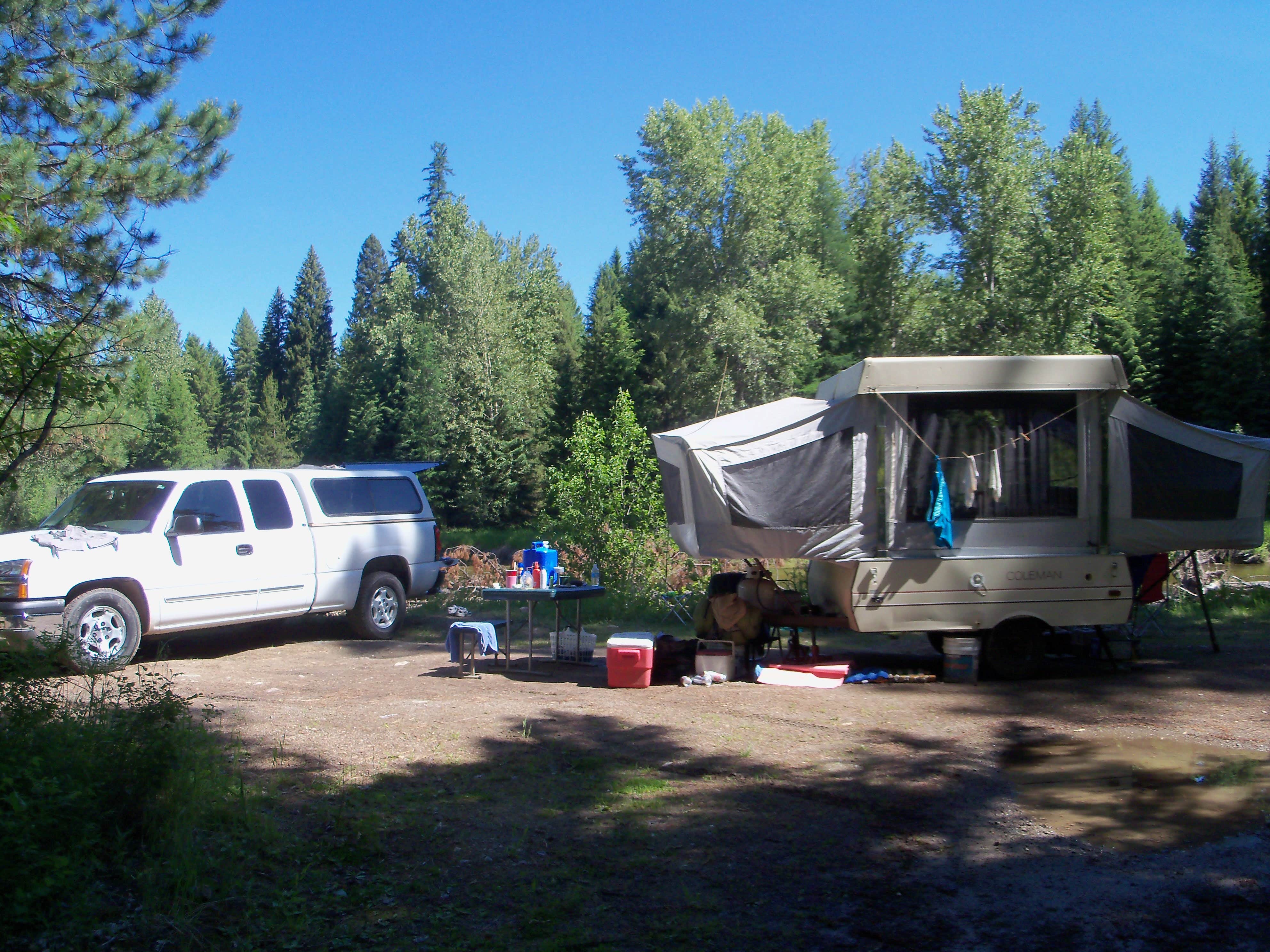 Darrin L.'s photo at Lake Creek Campground near Libby, MT