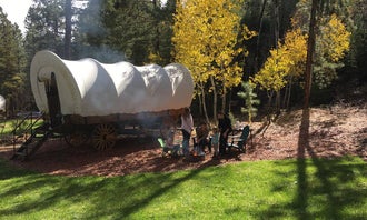 Camping near Pinewoods Resort: Whispering Pines Glamping Resort, Alton, Utah