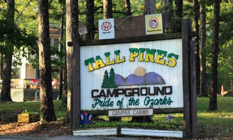 Camping near Branson Ridge RV Resort: Tall Pines Campground, Branson, Missouri