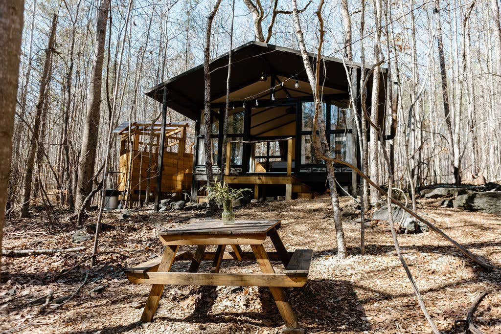 The Dyrt's photo of a cabin at RamsdenLake near Stone Mountain, GA