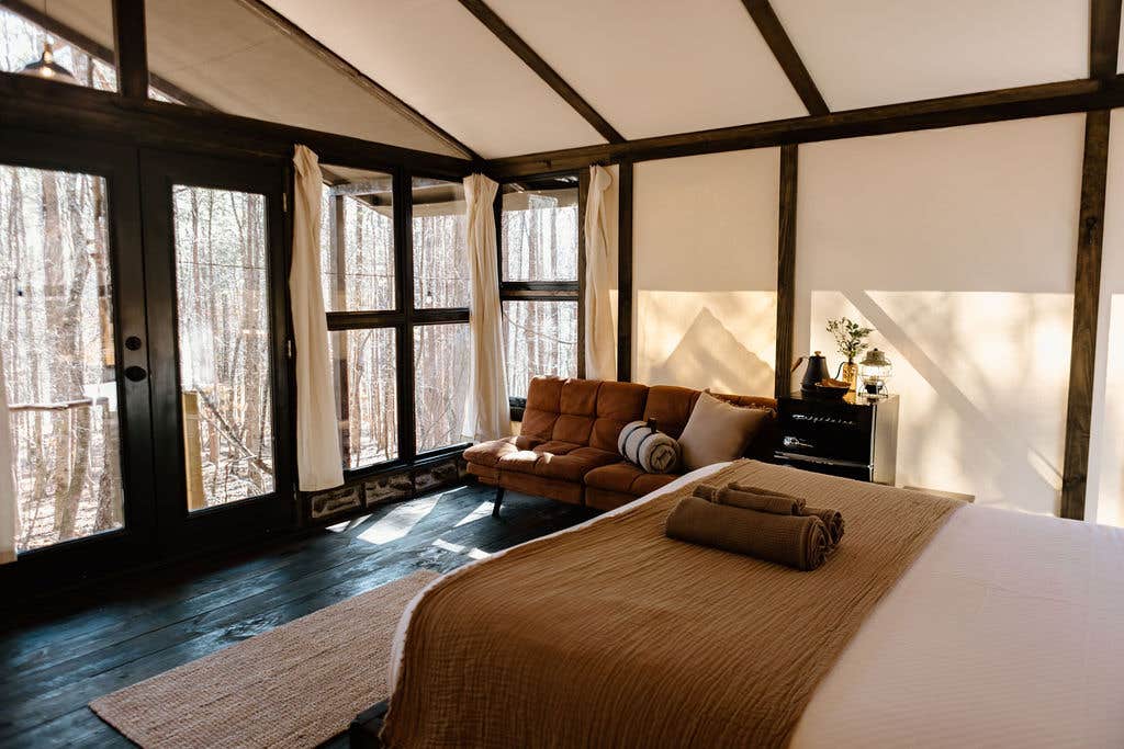 The Dyrt's photo of glamping accommodations at RamsdenLake near Conley, GA