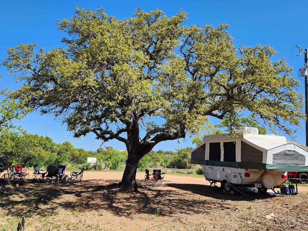 Camper-submitted photo at Brown Chicken Brown Cow Ranch near Llano, TX