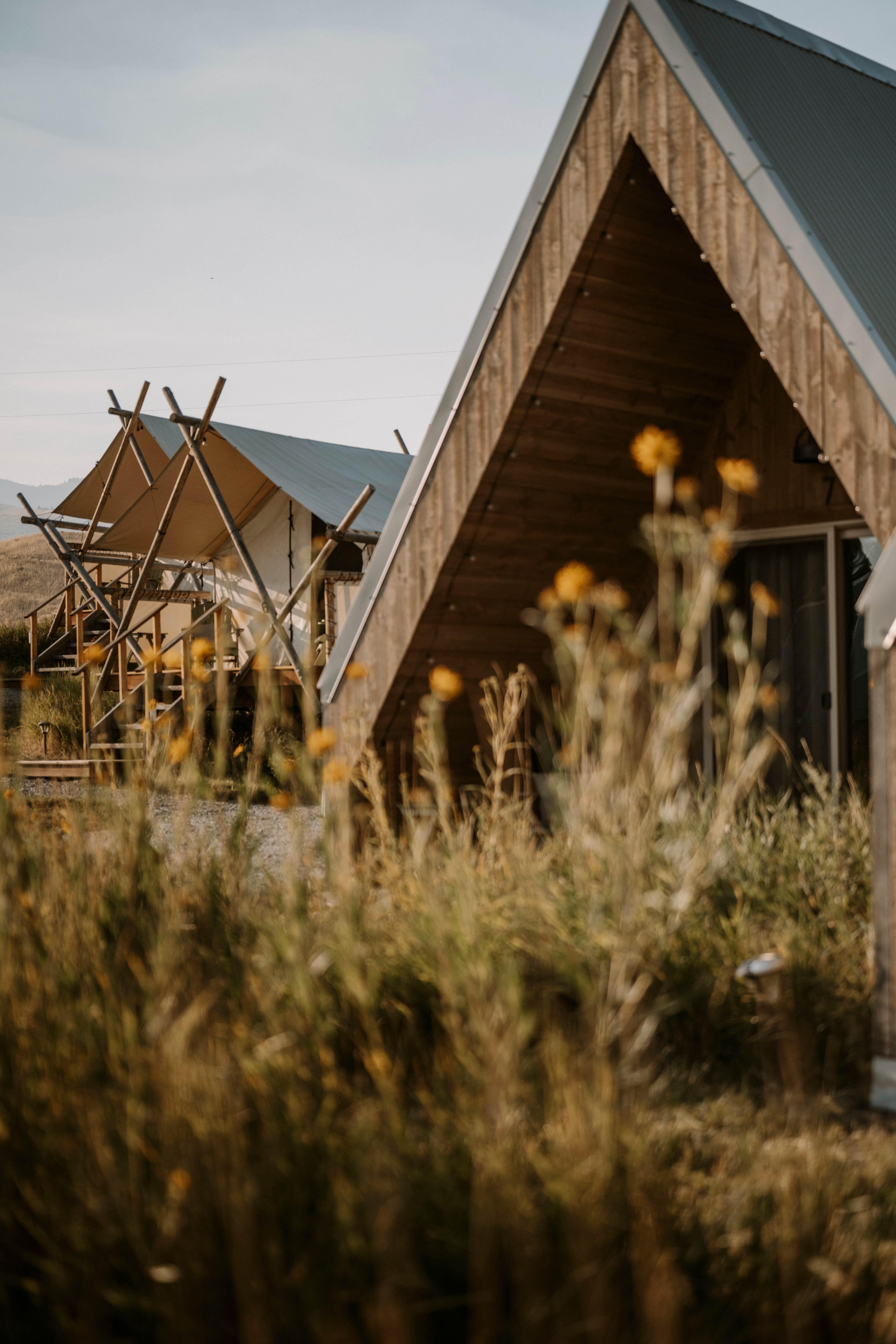 Eric A.'s photo of a cabin at Tiny Town Campground near Norris, MT