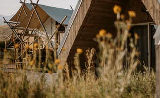 Eric A.'s photo of a cabin at Tiny Town Campground near Belgrade, MT