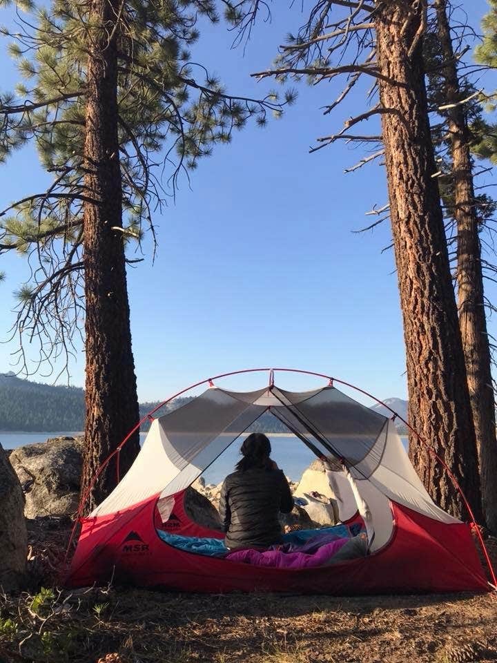 Wutang P.'s photo of tent camping at Upper Vermillion Campground near Mono Hot Springs, CA