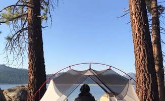 Wutang P.'s photo of tent camping at Upper Vermillion Campground near Tahoe National Forest