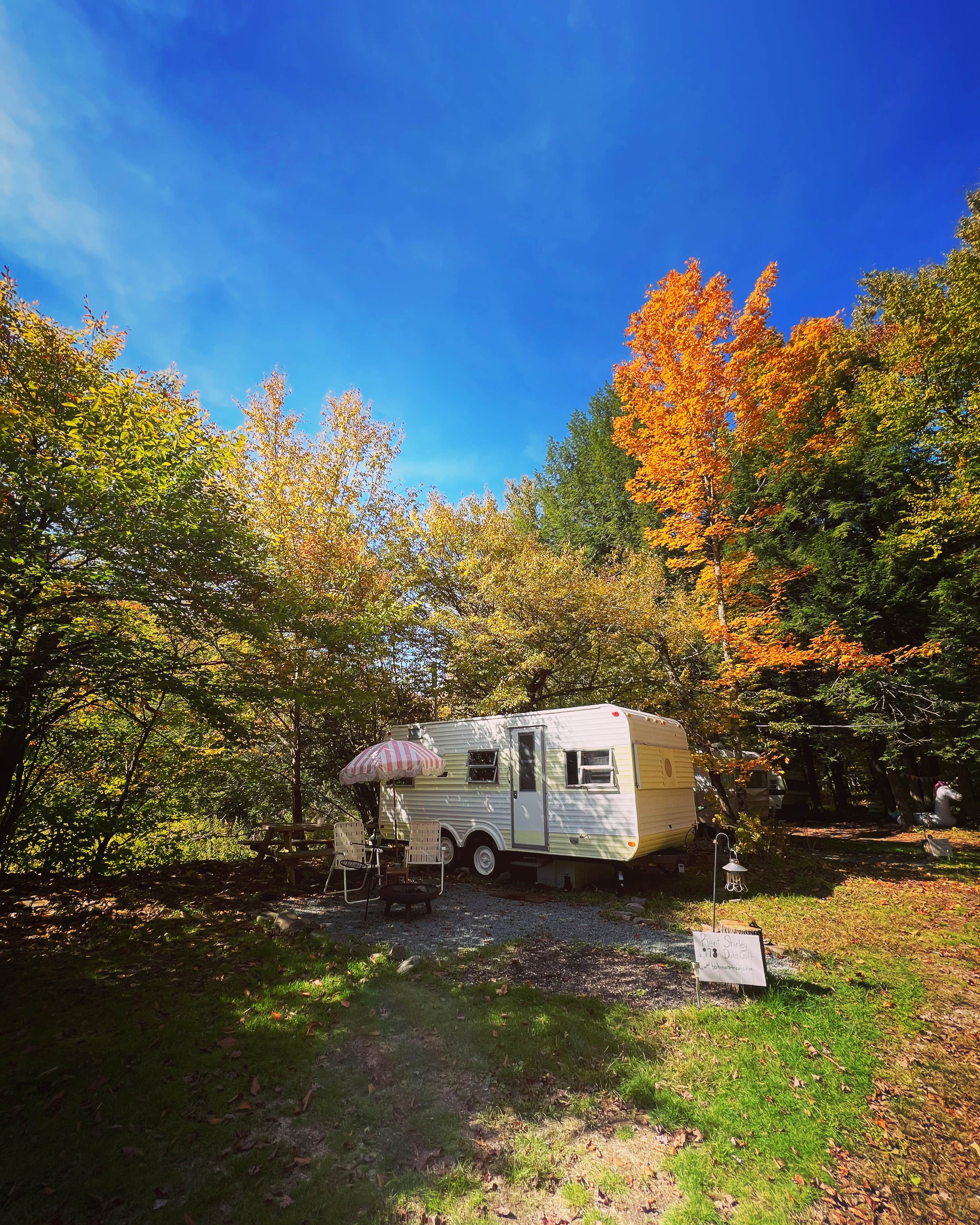 Camper-submitted photo at Boheme Retreats near Highmount, NY
