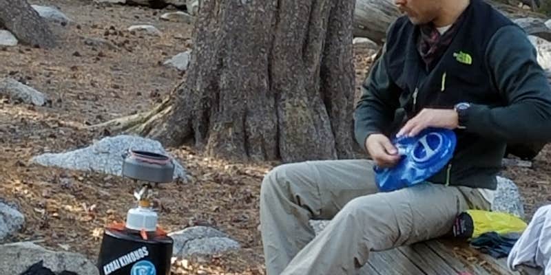 Camper submitted image from Twin Lakes Trail Campsites — Sequoia National Park