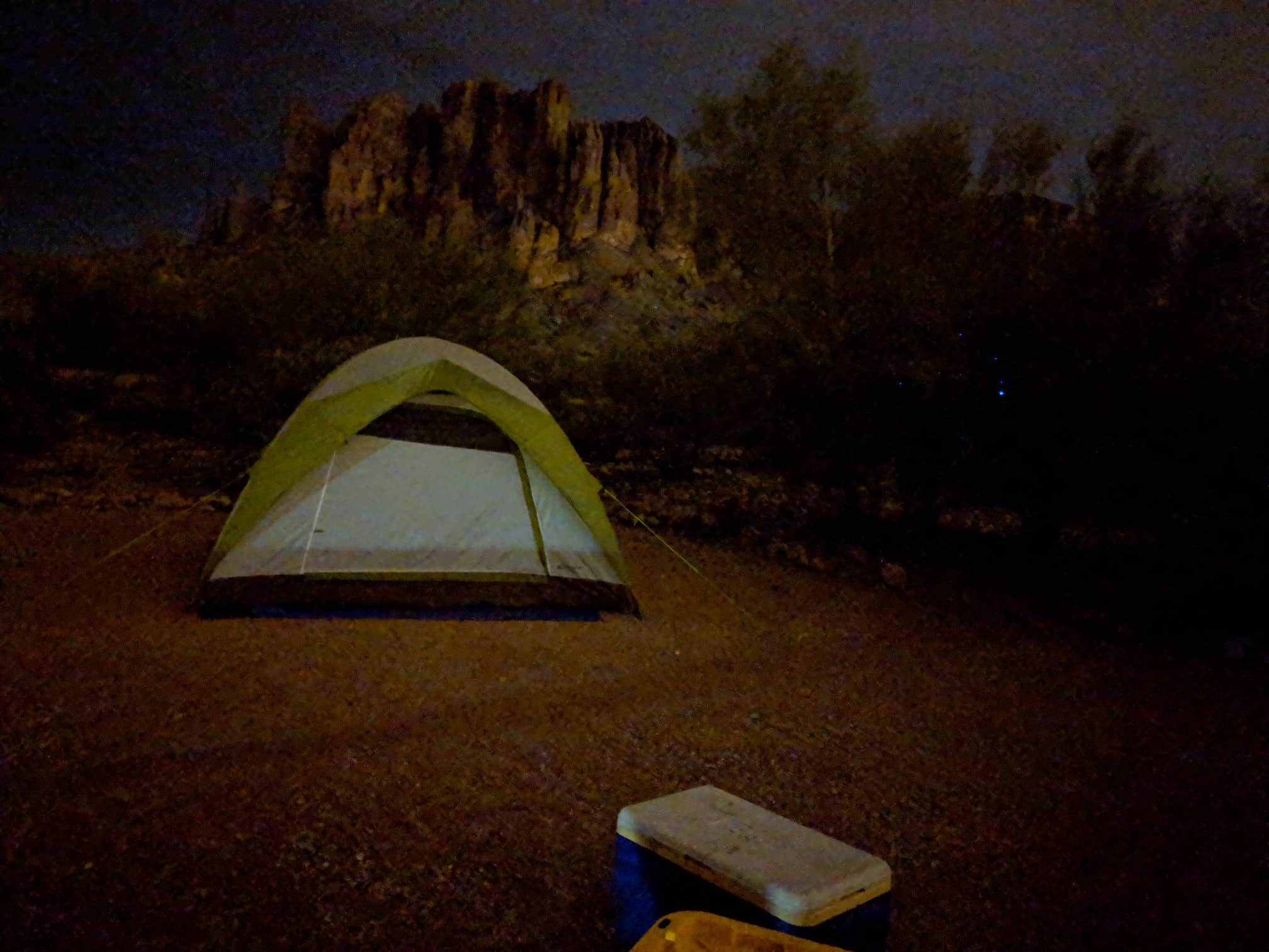 Mike M.'s photo at Lost Dutchman State Park Campground near Queen Valley, AZ