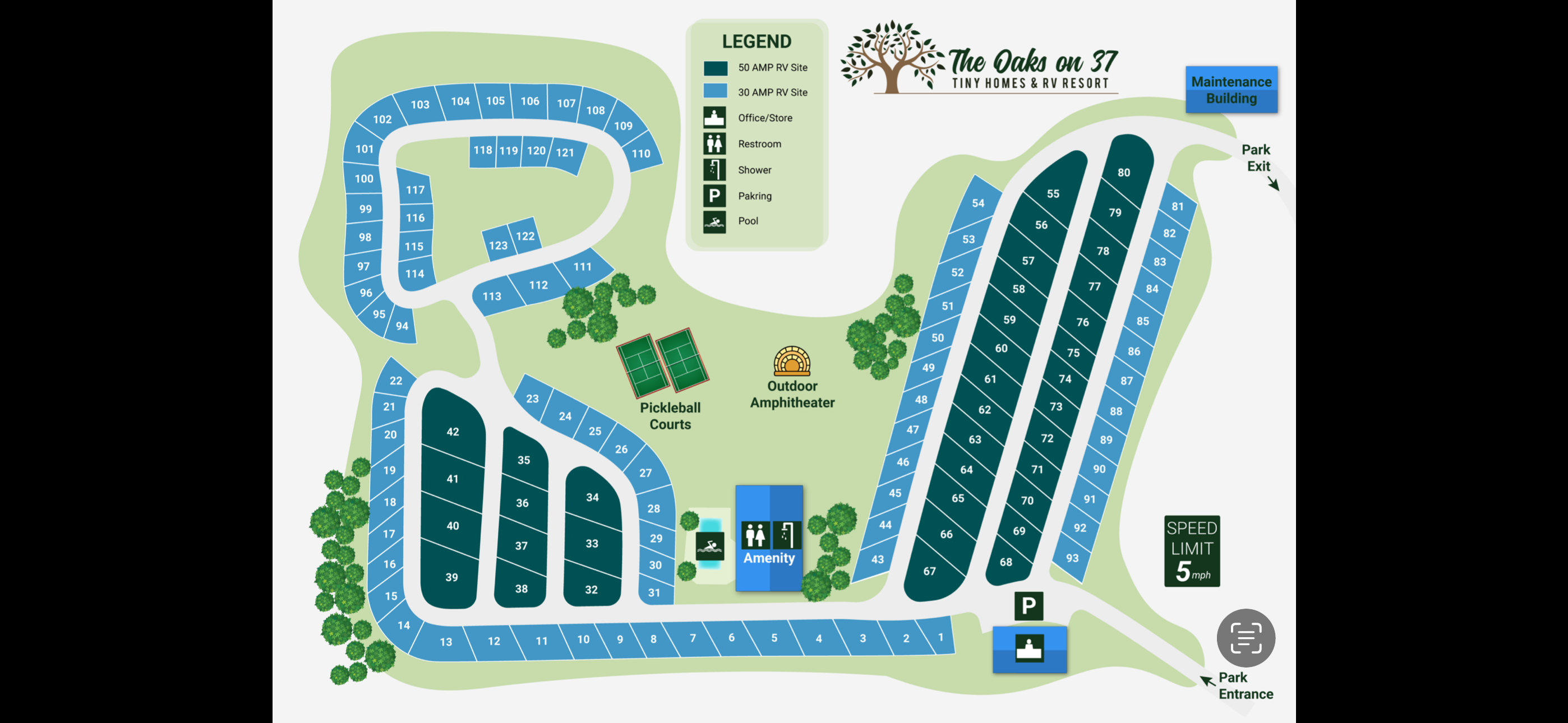 Camper-submitted photo at The Oaks on 37 Tiny Homes & RV Resort near Sulphur Springs, TX