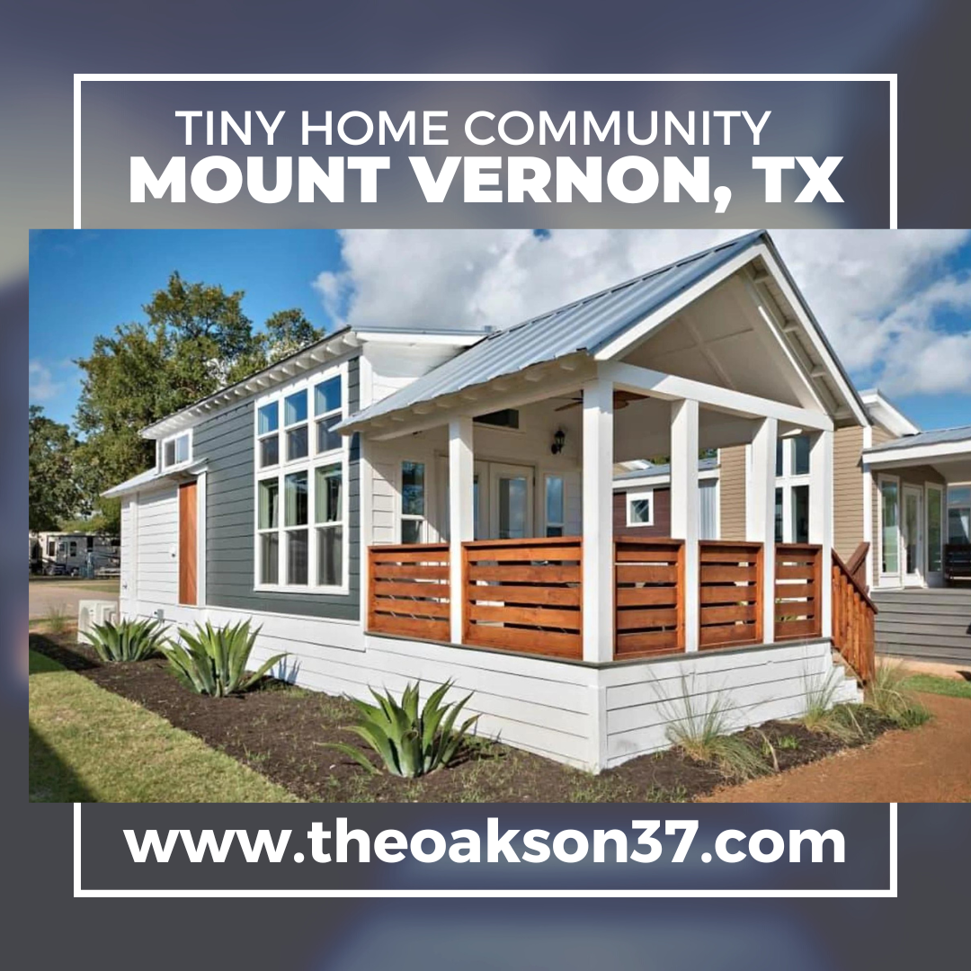 Camper-submitted photo at The Oaks on 37 Tiny Homes & RV Resort near Sulphur Springs, TX