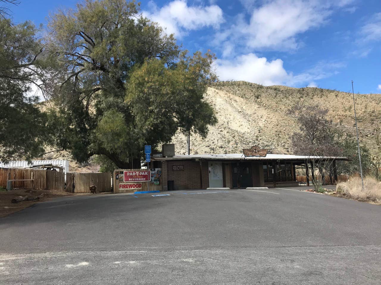 Bill R.'s photo of camping with pets at Agua Caliente County Park Campground near Ocotillo, CA
