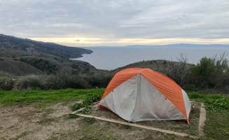 Tom M.'s photo of tent camping at Santa Cruz Island - Del Norte Backcountry — Channel Islands National Park near Summerland, CA