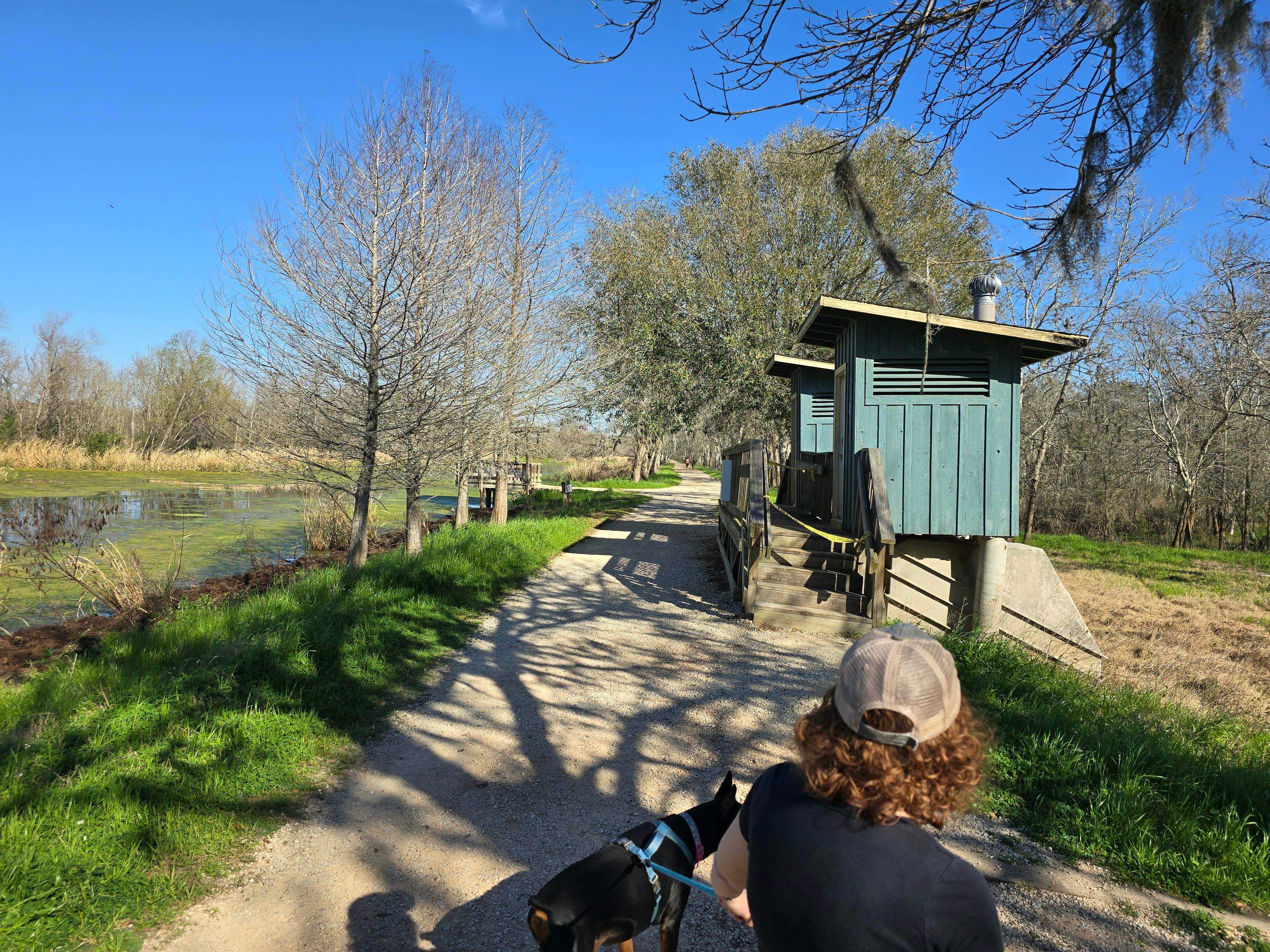 Charles &.'s photo of camping with pets at Brazos Bend State Park Campground near Rosenberg, TX