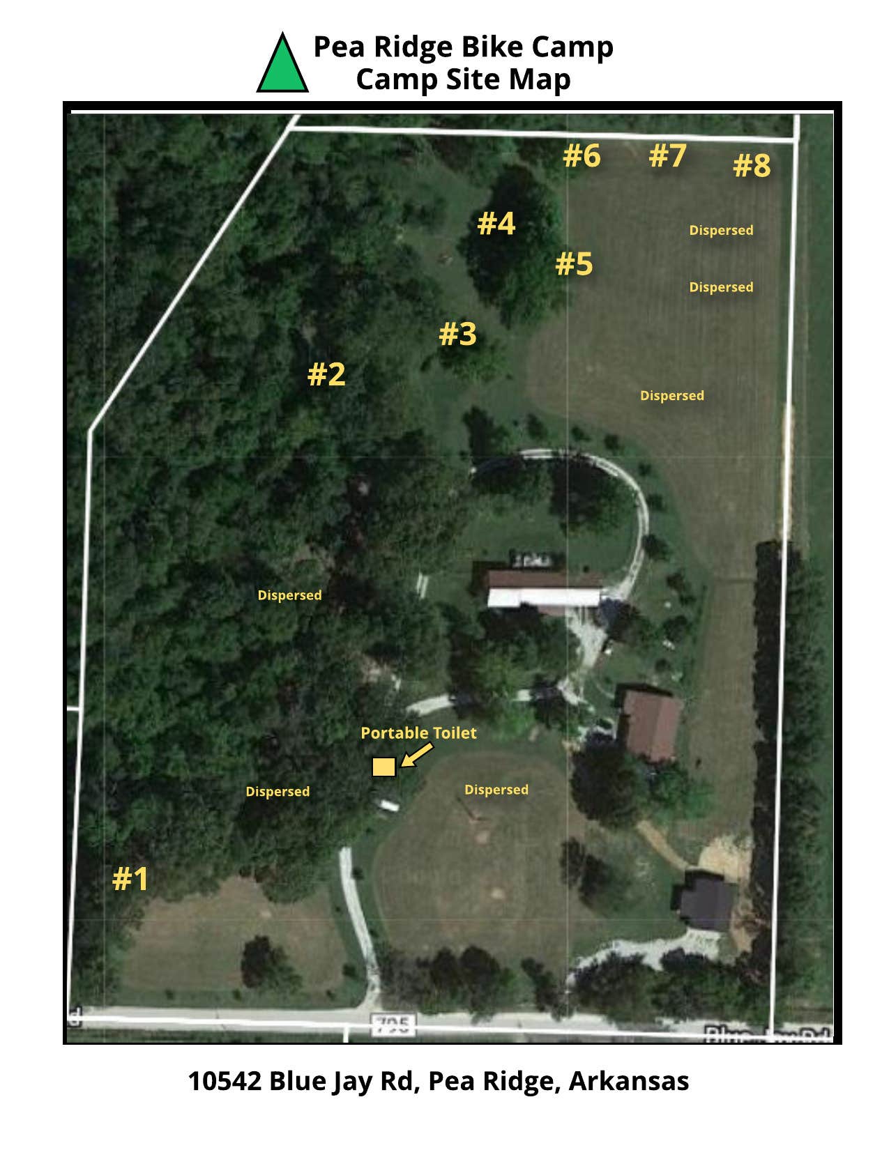 Camper-submitted photo at Pea Ridge Bike Camp near Bella Vista, AR