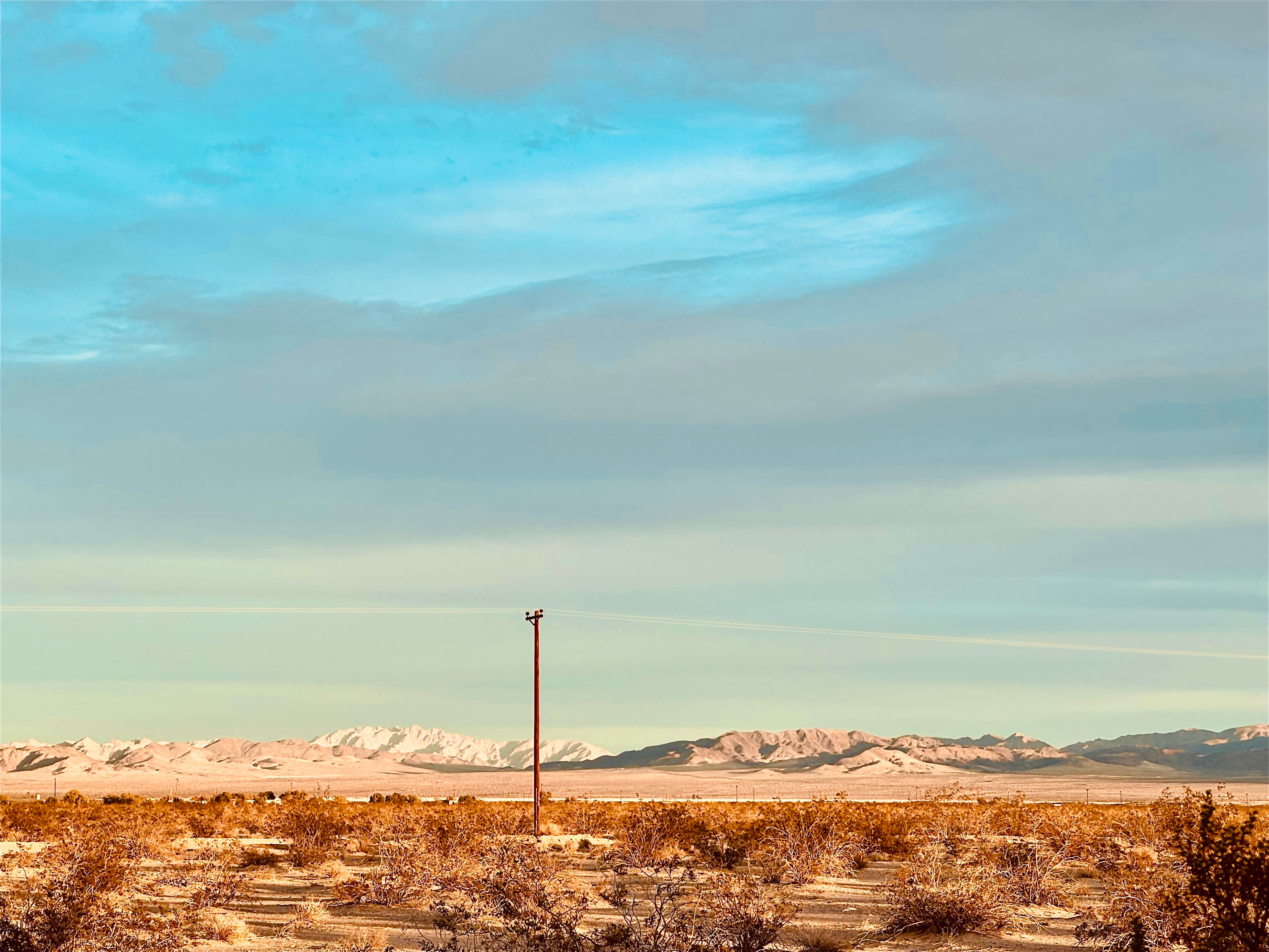 Camper-submitted photo at Sunset views wonder valley near Joshua Tree National Park