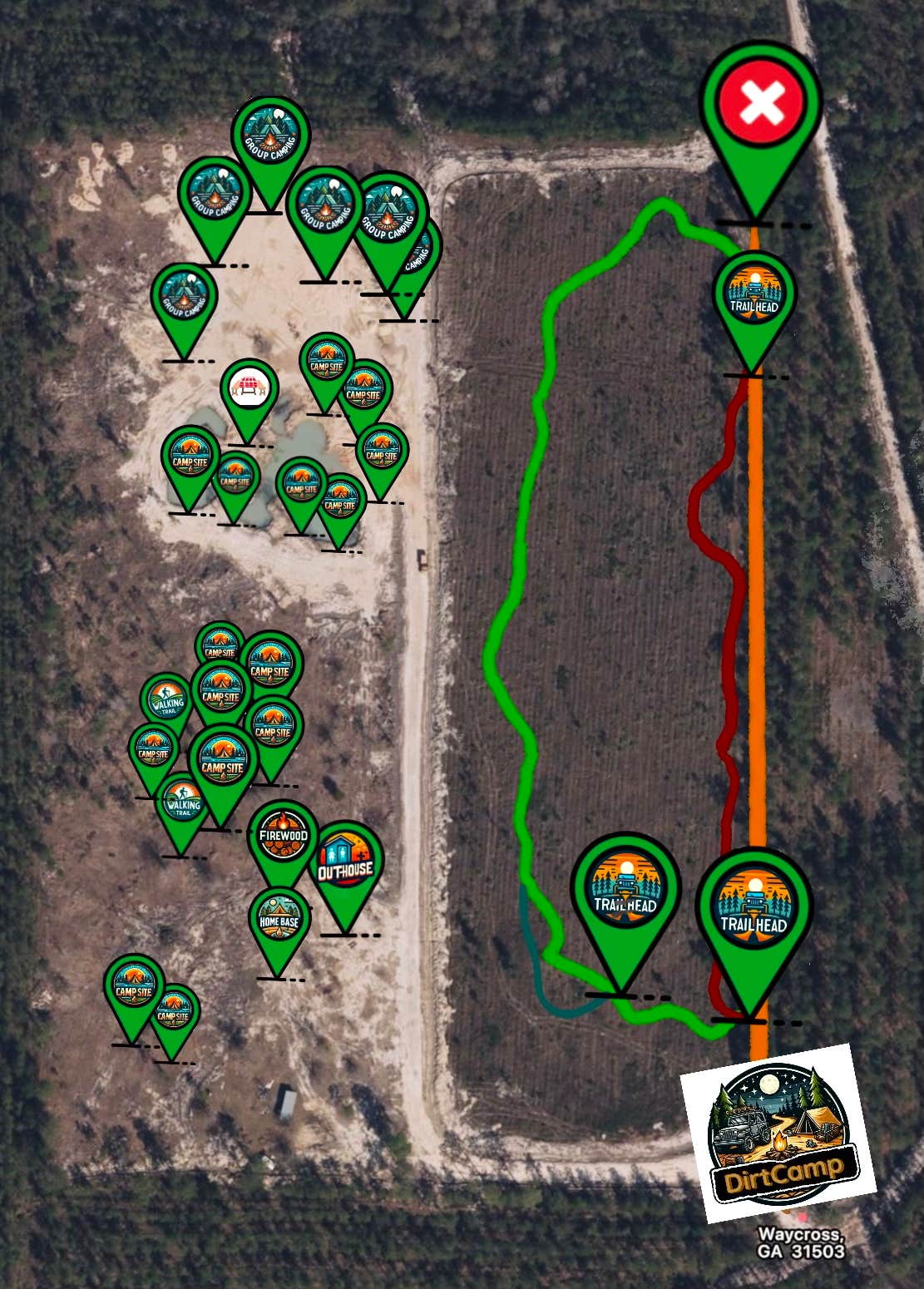 Camper-submitted photo at DirtCamp near Nicholls, GA