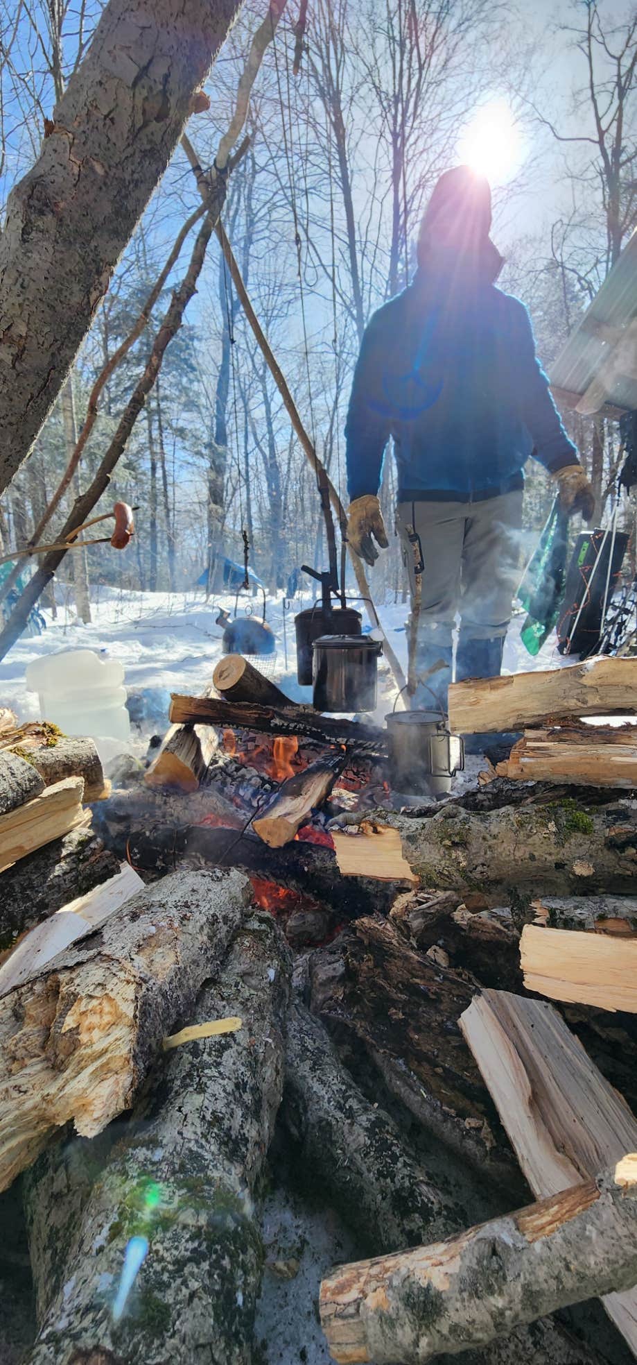Camper-submitted photo at Stratton Pond Shelter near Bennington, VT