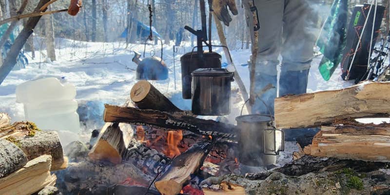 Camper submitted image from Stratton Pond Shelter