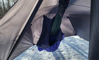 Miccal  M.'s photo of tent camping at Stratton Pond Shelter near Wilton, NY