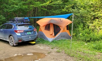 Camping near Lake St. Catherine State Park Campground: Road's End Dispersed Camp, Belmont, Vermont