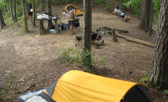 Camping near Cable Cove Recreation Area: Double Island — Great Smoky Mountains National Park, Almond, North Carolina