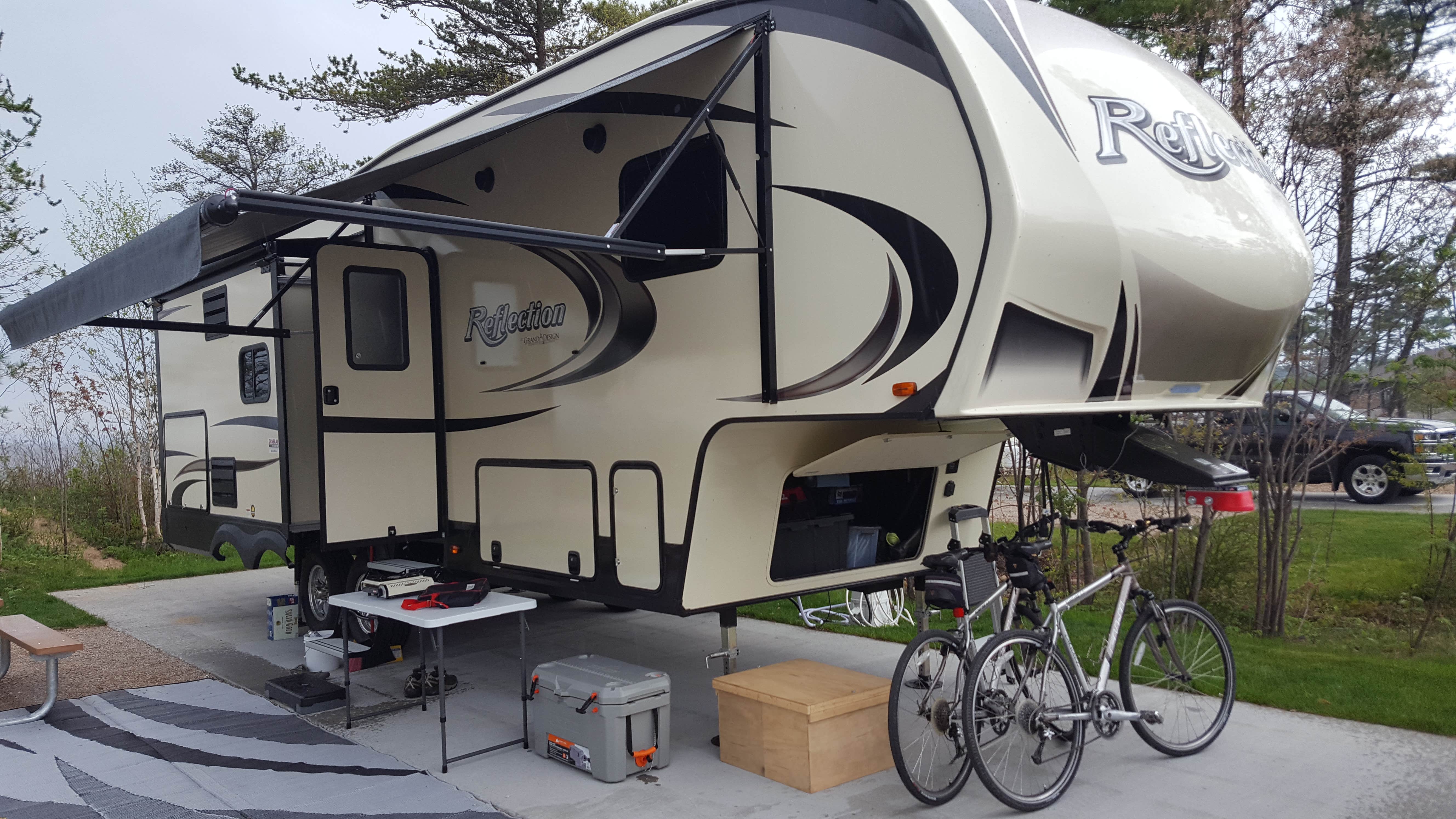 Camper submitted image from Manistique Lakeshore Campground - 3