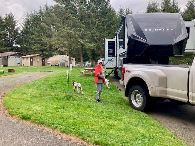MickandKarla W.'s photo of camping with pets at Boice-Cope Campground near Myrtle Point, OR