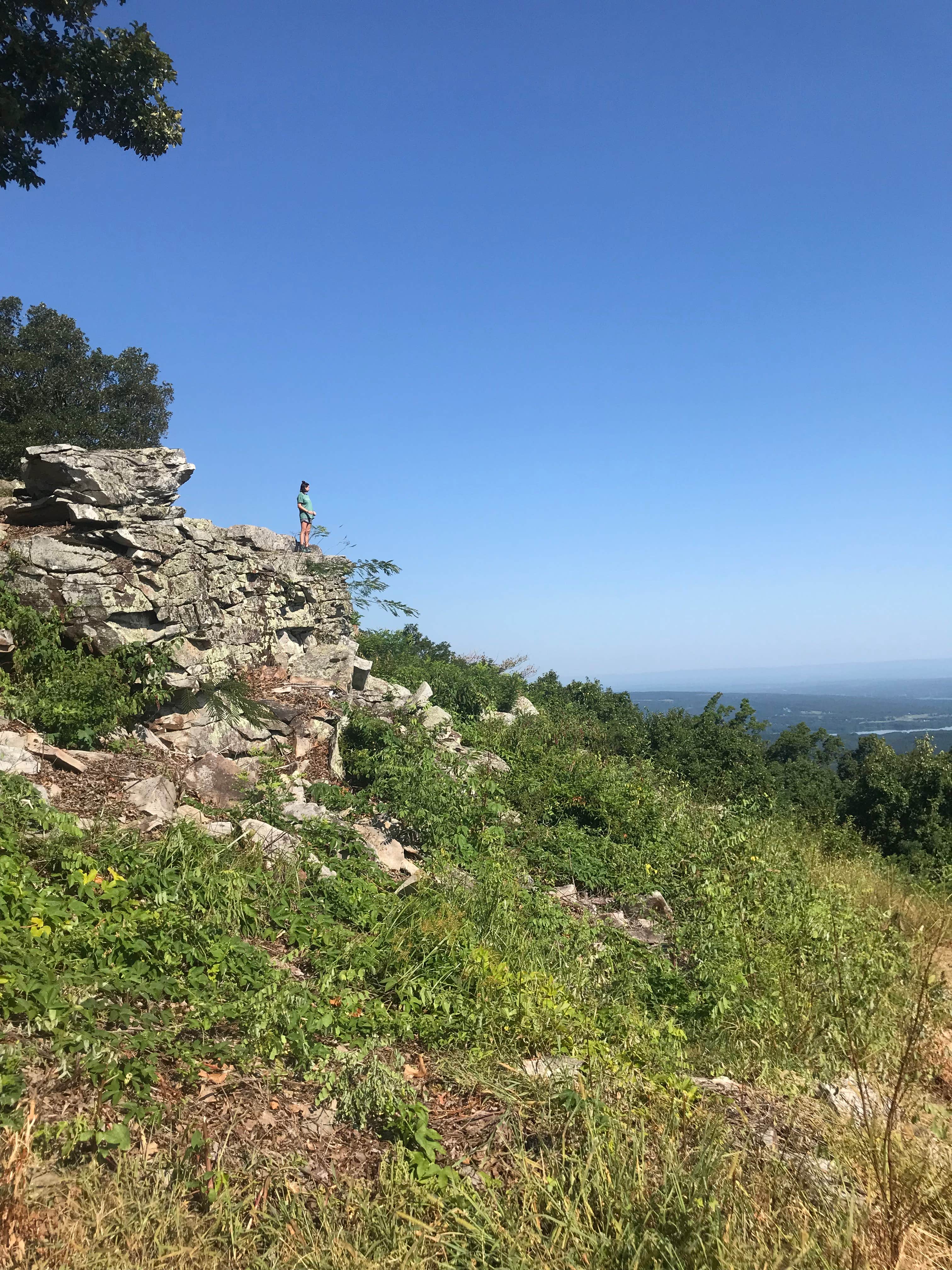Camper-submitted photo at Mount Nebo State Park Campground near Ozark-St. Francis National Forests