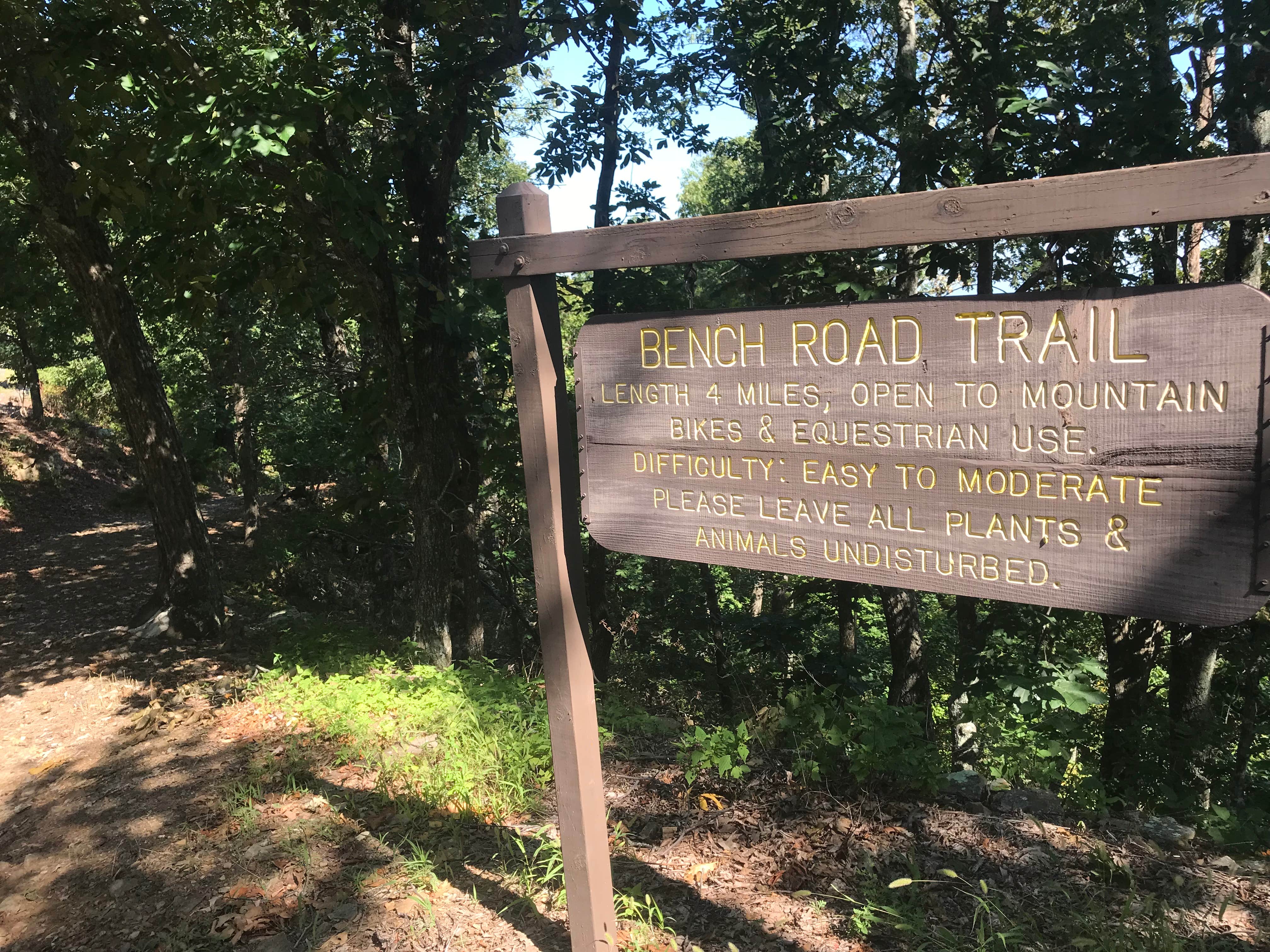 Camper-submitted photo at Mount Nebo State Park Campground near Ozark-St. Francis National Forests