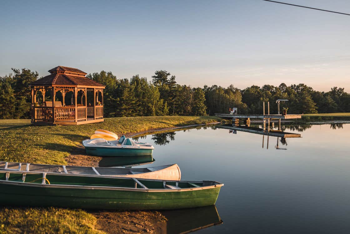Camper-submitted photo at HOGAN'S LANDING near Round Lake, NY