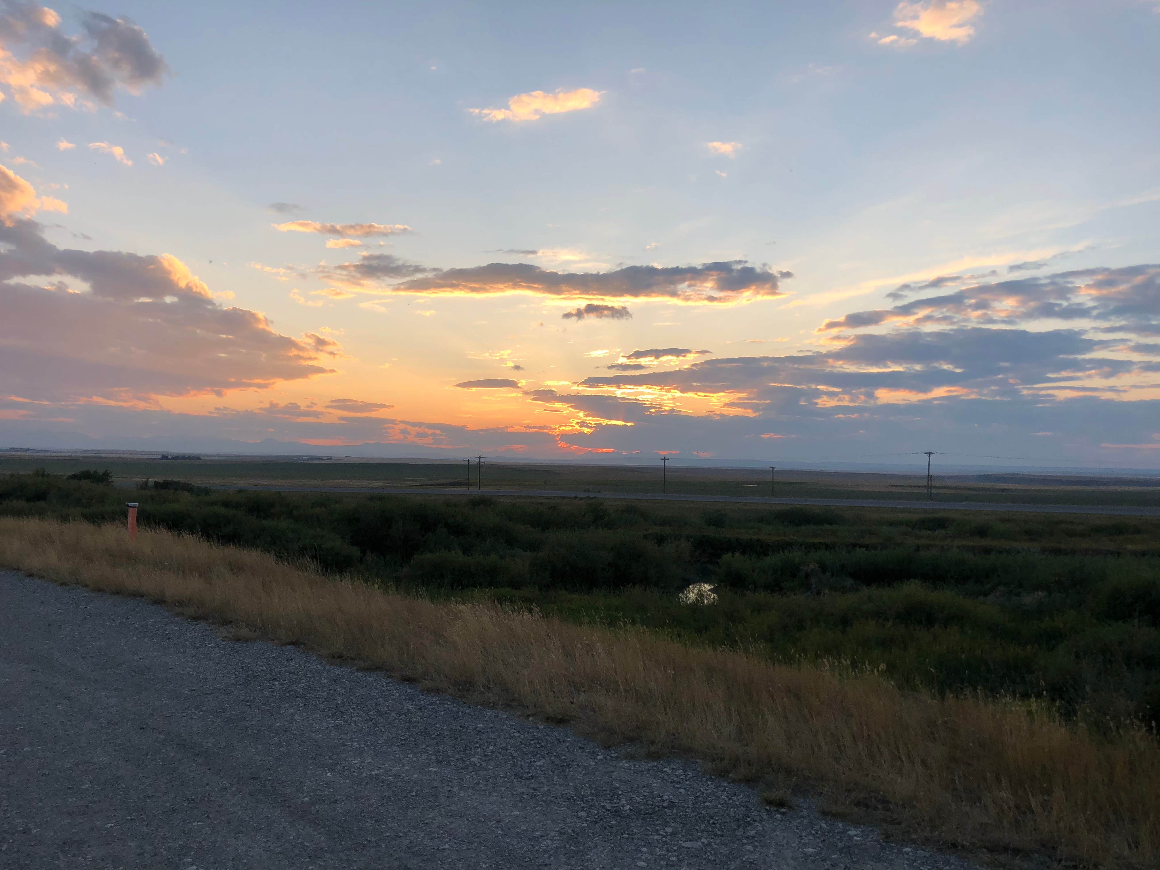Camper-submitted photo at Lake Frances City Park Campground near Sweet Grass, MT