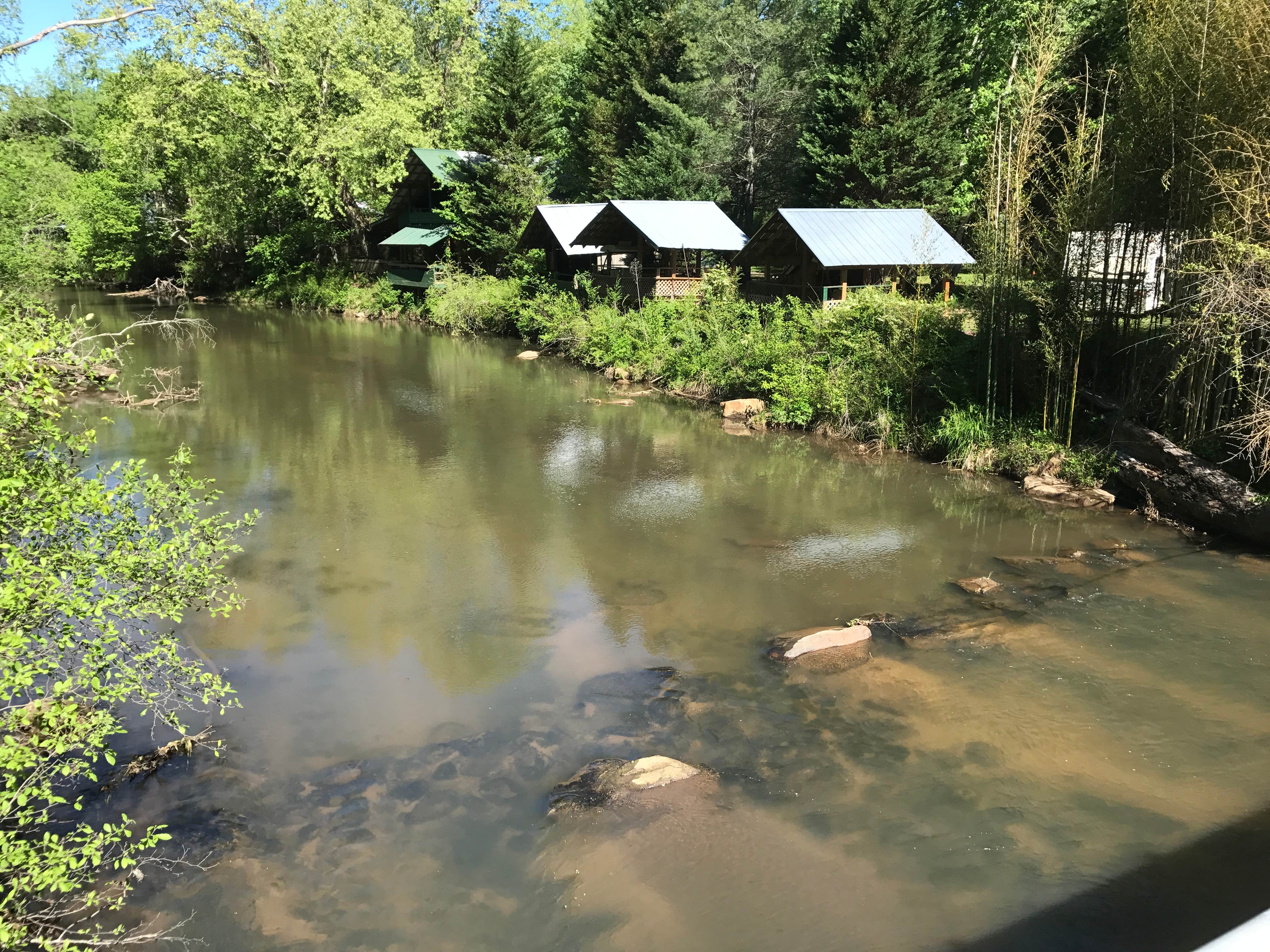 Camper submitted image from Tallulah Gorge River Campground - 1