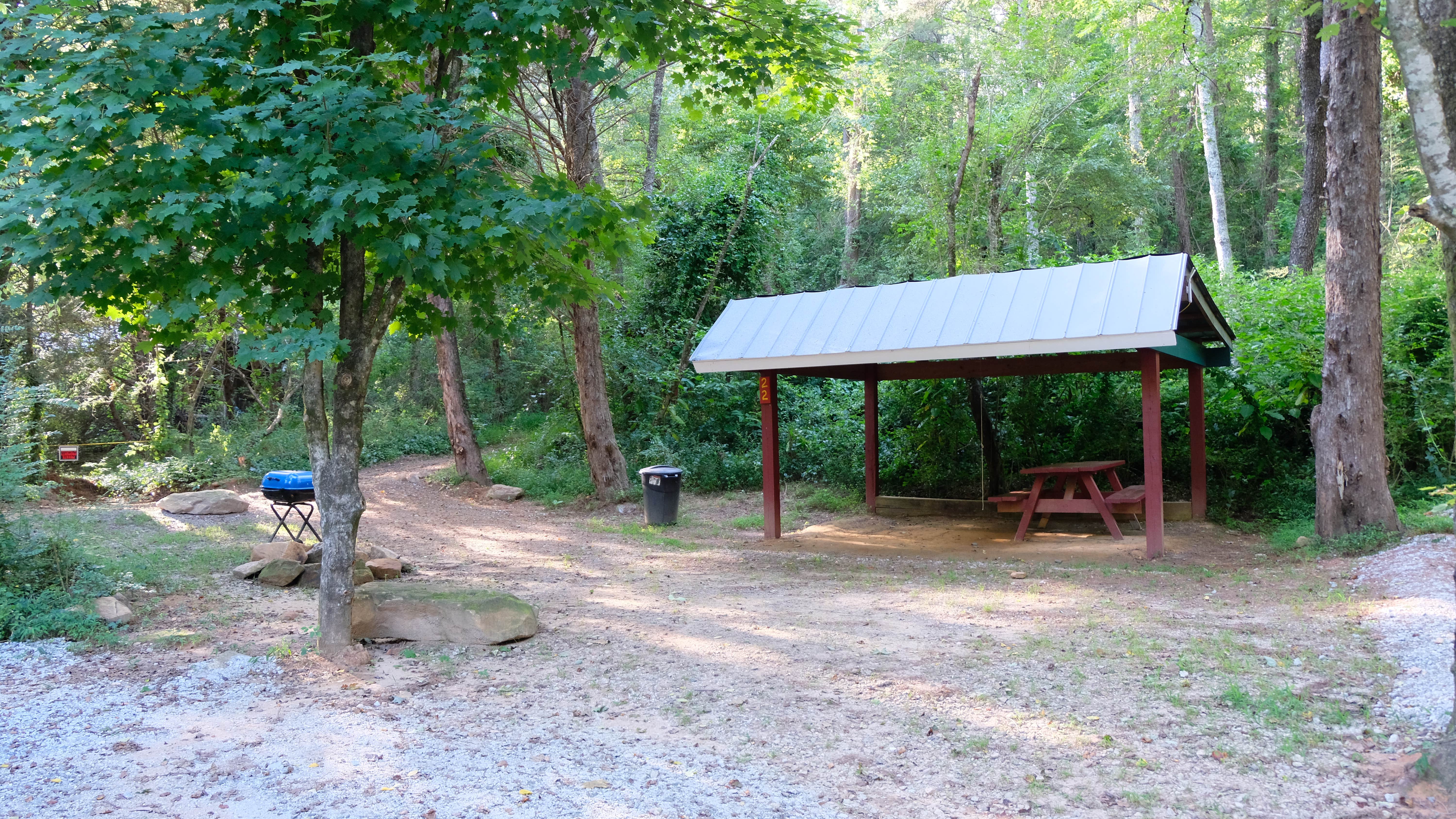 Camper submitted image from Tallulah Gorge River Campground - 5