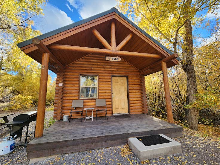 V J.'s photo of a cabin at Pine Creek Cabins Resort near Fremont, UT