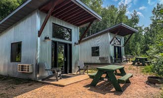 Camping near Crosby Memorial City Park: True North Basecamp, Crosby, Minnesota