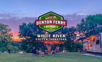 Donna M.'s photo of camping with pets at Denton Ferry RV Park near Calico Rock, AR