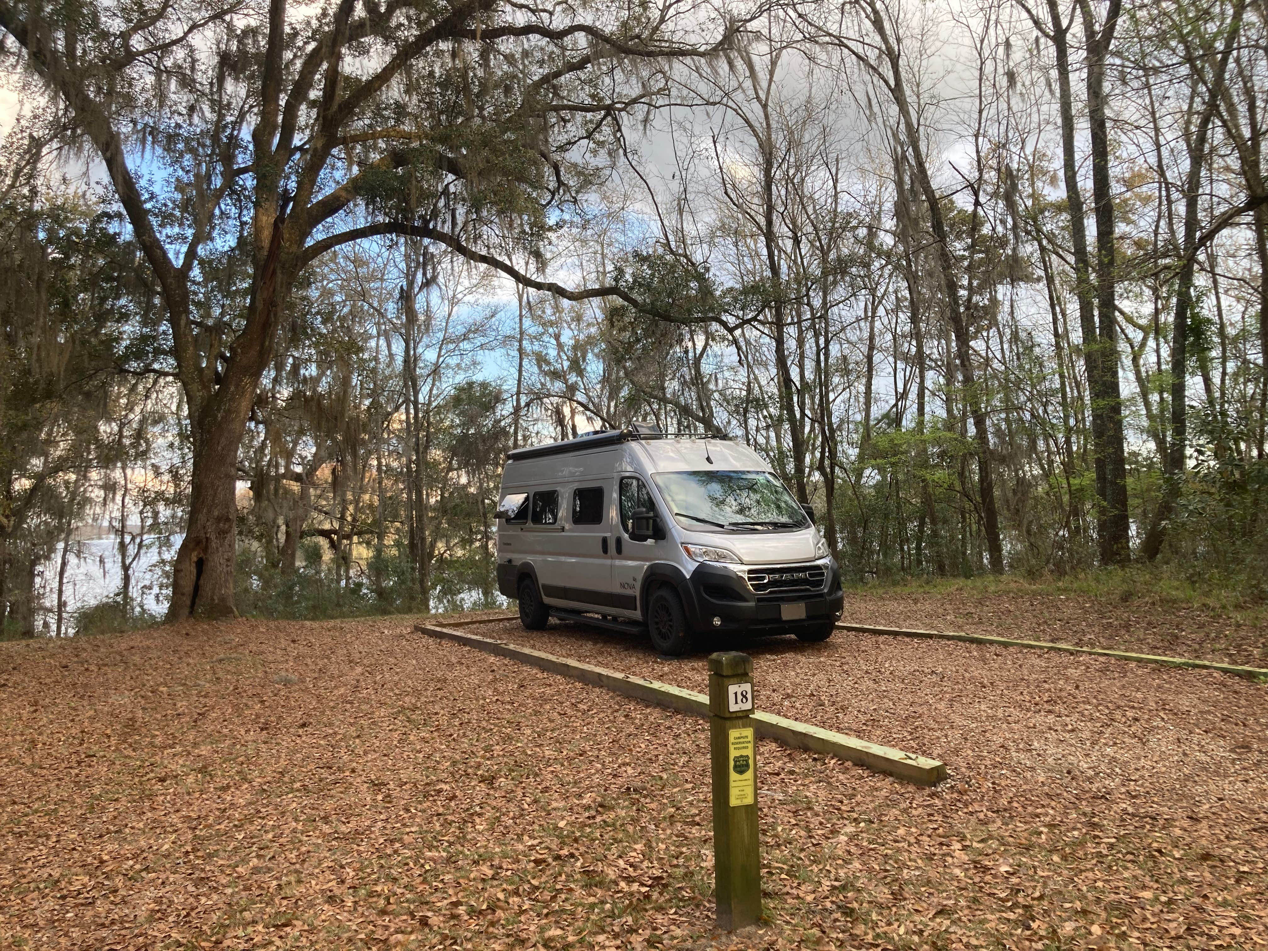 J V.'s photo of rv camping at High Bluff Campground — Joe Budd WMA and Lake Talquin State Forest near Hosford, FL