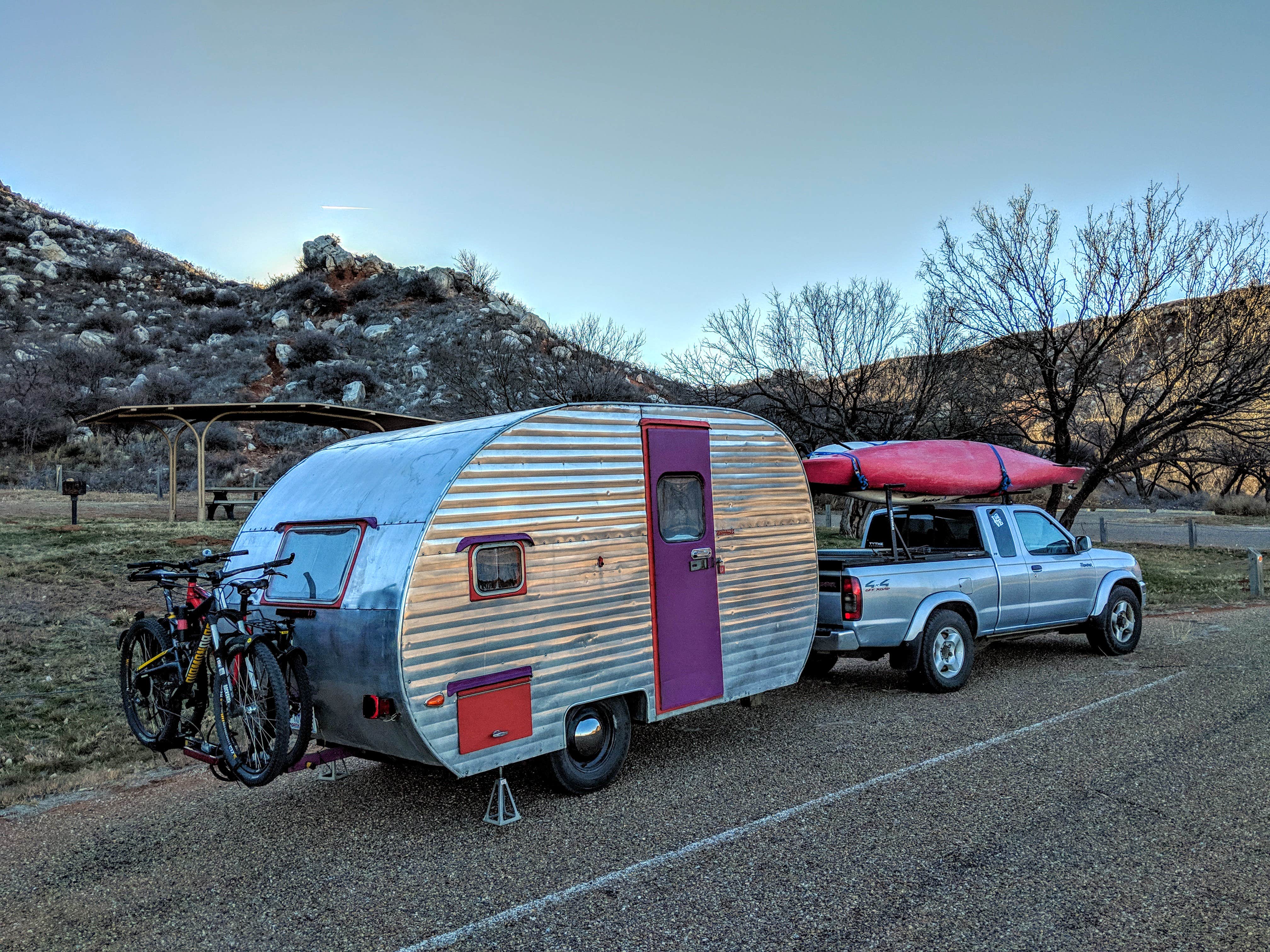 Shari  G.'s photo of rv camping at Harbor Bay — Lake Meredith National Recreation Area near Hartley, TX