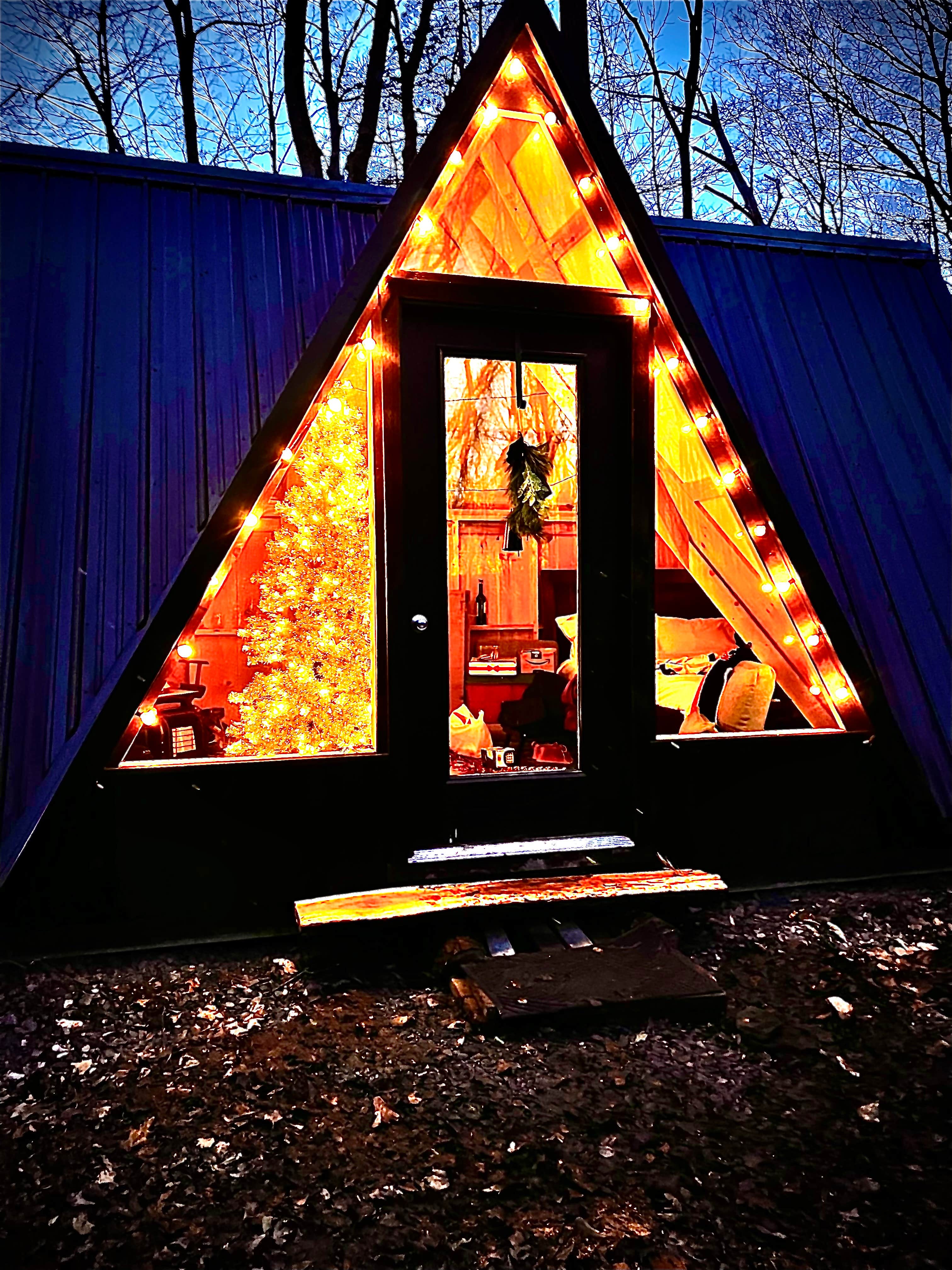 Meghan M.'s photo of a cabin at WilderWoods near Stillwater, NY