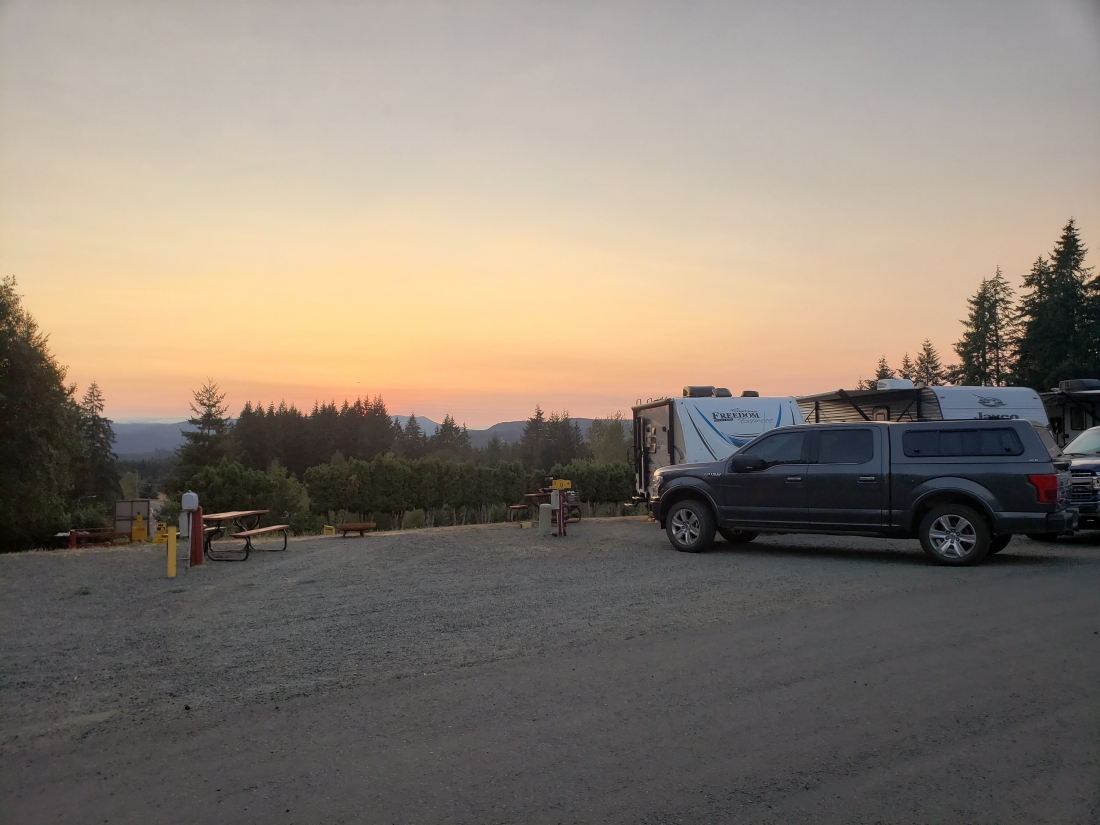 Camper-submitted photo at Mt. St. Helens RV Park near Silverlake, WA