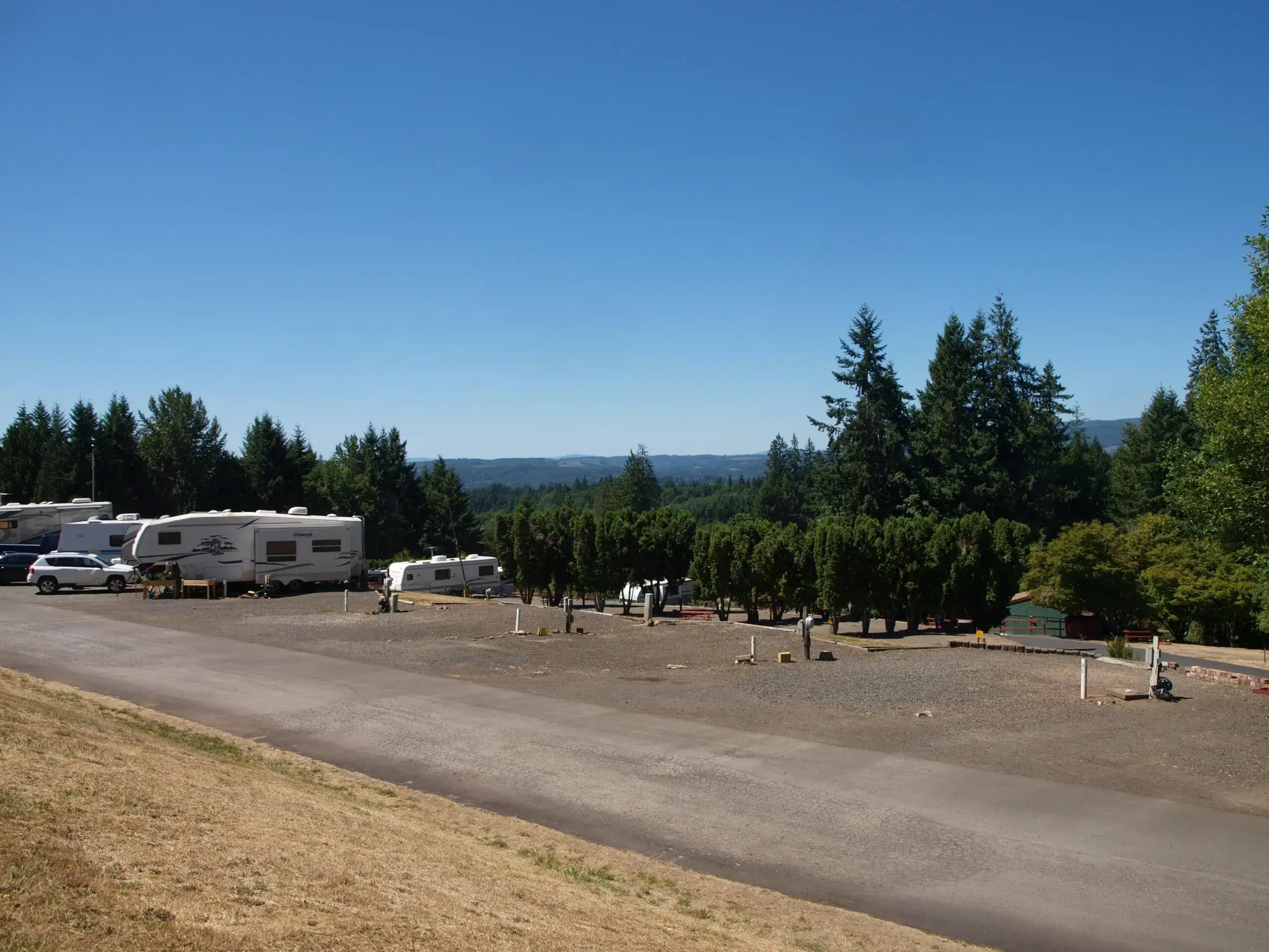 Camper-submitted photo at Mt. St. Helens RV Park near Silverlake, WA