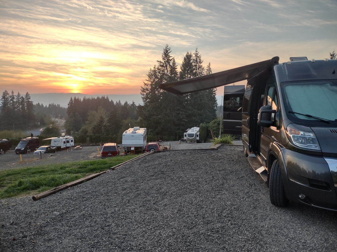 Camper submitted image from Mt. St. Helens RV Park - 1