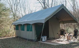 Camping near South Sulphur Unit: WyldStay Paris, TX, Ladonia, Texas